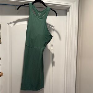Green Sleeveless Dress